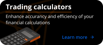 trading calculator banner