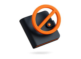 No wallets or exchanges